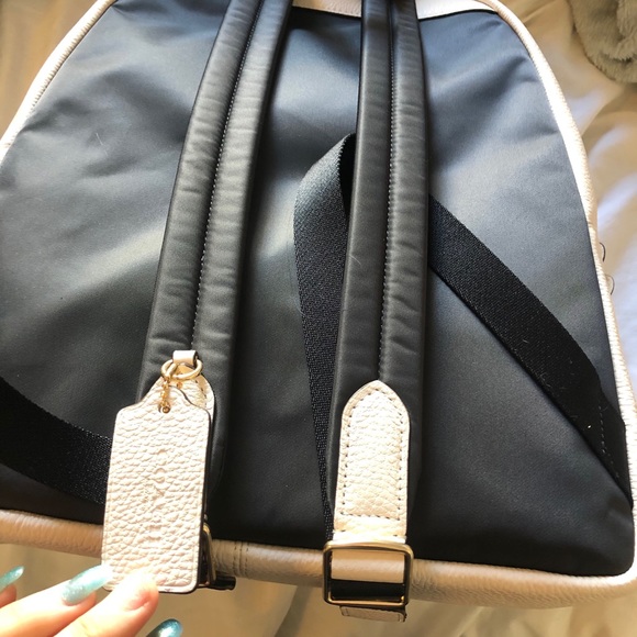 Coach backpack pale pink